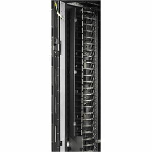 APC by Schneider Electric AR7586 Cable Organizer - Black - 2 Each Pack - TAA Compliant - Cover - 45U Rack Height