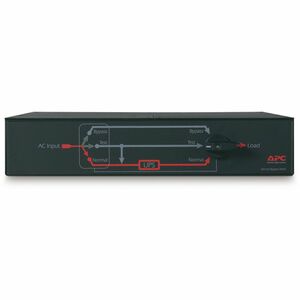 APC by Schneider Electric Bypass Panel - 5 kW - 200 V CA, 208 V CA - 24 A, 24 A, 24 A