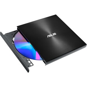 Asus ZenDrive SDRW-08U9M-U DVD-Writer - External - Black - DVD-RAM/±R/±RW Support - 24x CD Read/24x CD Write/24x CD Rewrit