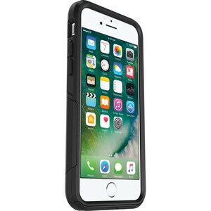 OtterBox Commuter Case for Apple iPhone 6, iPhone 6s, iPhone 7, iPhone 8 Smartphone - Black - 1 - Damage Resistant, Shock 