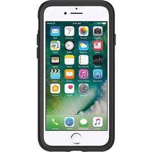 OtterBox Symmetry Case for Apple iPhone 7, iPhone 8, iPhone SE 2 Smartphone - Black - 1 - Shock Resistant, Drop Resistant,