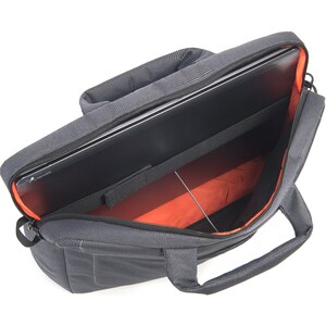 Tucano Loop Carrying Case for 15.6" Notebook - Black, Gray - Handle, Shoulder Strap - 15.9" Height x 11" Width x 3" Depth