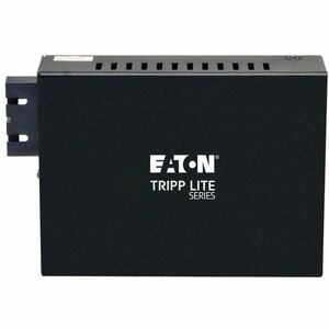 Eaton Tripp Lite Series Gigabit Multimode Fiber to Ethernet Media Converter, 10/100/1000 SC, International Power Supply, 8