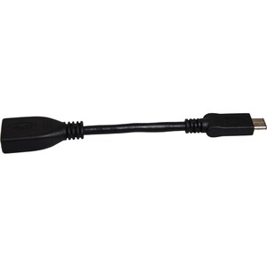 Port 15 cm USB Data Transfer Cable - First End: 1 x 24-pin USB 3.0 Type C - Male - Second End: 1 x 9-pin USB 3.0 Type A - 