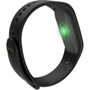 TomTom Touch Smart Band - Black, Azure Blue Body Color - Heart Rate Monitor, Accelerometer, Motion Sensor, Gyro Sensor, Op