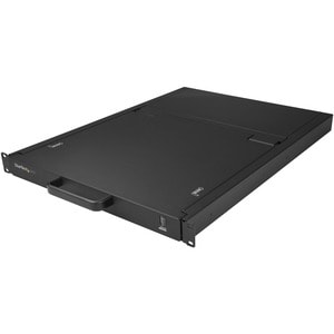 StarTech.com 16 Port Rackmount KVM Console w/ Cables - Integrated KVM Switch w/ 19" LCD - 1U LCD KVM Drawer 50000 MTBF - U