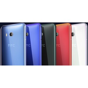 HTC U11 64 GB Smartphone - 5.5" Super LCD QHD 2560 x 1440 - 4 GB RAM - Android 7.1 Nougat - 4G - Black - Qualcomm Snapdrag