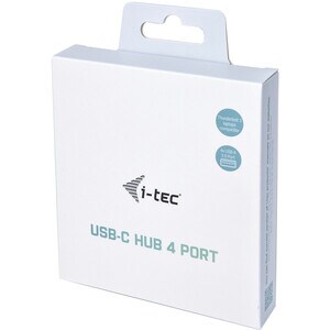 i-tec USB Hub - USB Type C - External - 4 Total USB Port(s) - 4 USB 3.0 Port(s) - Linux, PC, Mac