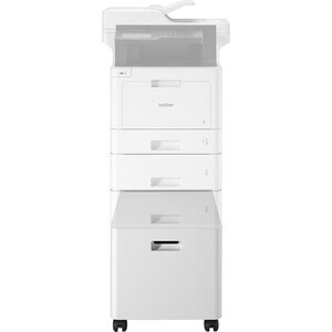 Brother Printer Cabinet - 40 cm Height x 41 cm Width x 48.4 cm Depth - Light Grey