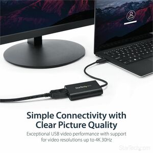 StarTech.com USB 3.0 to DisplayPort Adapter, USB DP Monitor Converter for Windows, 4K (no support for macOS/ChromeOS/Linux