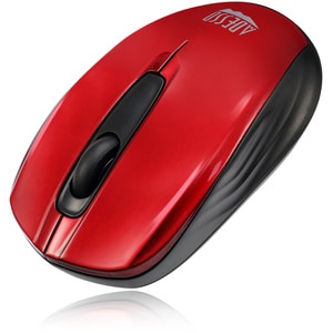 Adesso iMouse S50R - 2.4GHz Wireless Mini Mouse - Optical - Wireless - Radio Frequency - 2.40 GHz - Red - USB - 1200 dpi -