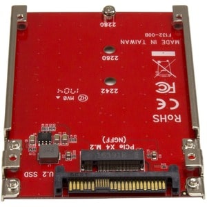 StarTech.com M.2 to U.2 Adapter - TAA Compliant