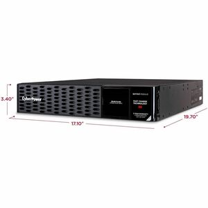 XL BATTERY PACK (EBM) 48VDC 70A 50CM FOR PR1500/2000/2200/3000ERTXL2U - 8 X 9AH - BUILT-IN CHARGER- 2 YRS ADV. REPLACEMENT