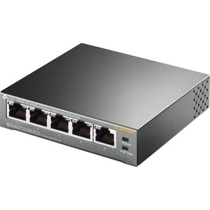 TP-Link TL-SF1005P 5 Ports Ethernet Switch - Fast Ethernet - 10/100Base-T - 2 Layer Supported - 1.90 W Power Consumption -