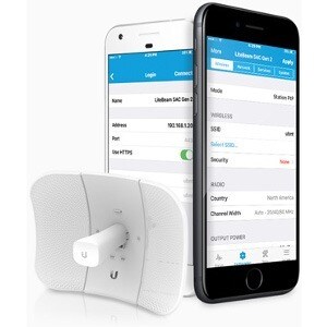 Ubiquiti LiteBeam AC Gen2 LBE-5AC-Gen2 Wi-Fi 5 IEEE 802.11ac 450 Mbit/s Wireless Bridge - 5 GHz - 2 x Internal Antenna(s) 