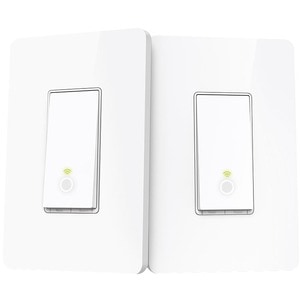 TP-Link Kasa Smart HS210 KIT (2-pack) - Kasa Smart 3 Way Switch - Needs Neutral Wire, 2.4GHz Wi-Fi Light Switch works with