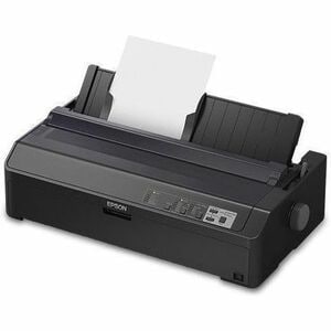 Epson FX-2190II 9-pin Dot Matrix Printer - Energy Star - 738 cps Mono - 8.50" (215.90 mm), 3.90" (99.06 mm), 4" (101.60 mm