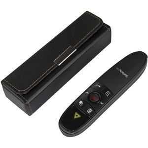 Star Tech.com Wireless Presentation Remote with Red Laser Pointer - 90 ft. - PowerPoint Presentation Clicker for Mac & Win