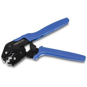 TRENDnet Coaxial Ratchet Crimp Tool, Designed for Crimping RG58/59/62/6 Coaxial Cables, Heavy Duty Carbon Steel, TC-CCT - 