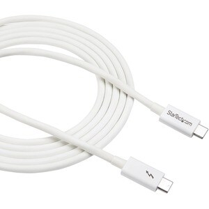 StarTech.com 6.6ft (2m) Thunderbolt 3 Cable, 20Gbps, 100W PD, 4K Video, Thunderbolt-Certified, Compatible w/ TB4/USB 3.2/D