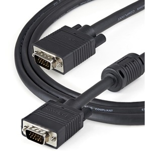 StarTech.com 1m Coax High Resolution Monitor VGA Cable - HD15 M/M - VGA Extension Cable - HD15 to HD15 Cable - VGA Monitor