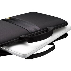 Case Logic QNS-113 Carrying Case (Sleeve) for 13.3" Notebook - Black - Heat Resistant - EVA Foam Body - Handle - 12.2" Hei