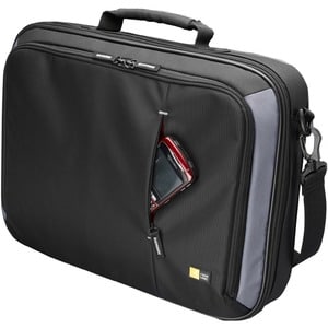 Case Logic VNC-218 Carrying Case for 18.4" Notebook, Accessories - Black - Polyester Body - Luggage Strap, Shoulder Strap,