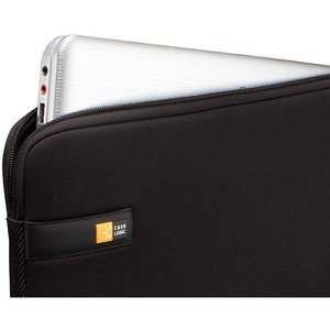 Case Logic LAPS-116 Carrying Case (Sleeve) for 15" to 16" Notebook - Black - Polyester Body - 11.8" Height x 1.7" Width x 
