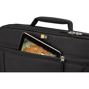 Case Logic VNCI-217 Carrying Case for 17.3" Notebook - Black - Polyester Body - Neoprene Interior Material - Handle - 15.8