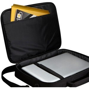 Case Logic VNCI-215 Carrying Case for 15.6" Notebook - Black - Polyester Body - Neoprene Interior Material - Handle - 13.4