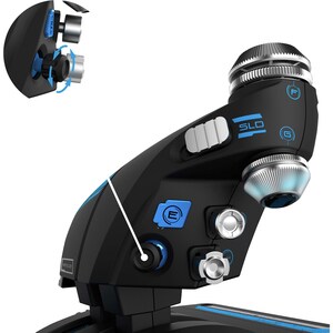 Logitech H.O.T.A.S. Gaming-Joystick/-Gaspedal - Kabel - USB - PC