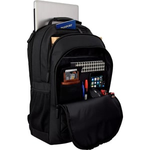 V7 Professional CBP16-BLK-9E Tasche (Rucksack) für 40,6 cm (16 Zoll) Notebook - Schwarz - Witterungsbeständig - Schultergu