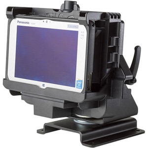 Gamber-Johnson Desk Mount for Tablet, Display Screen, Docking Station - Black Powder Coat - 75 x 75