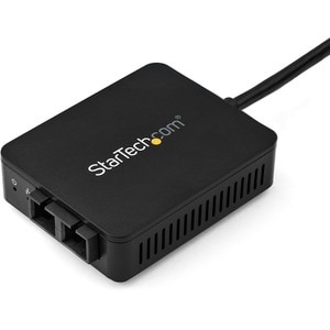 StarTech.com USB to Fiber Optic Converter - 1000Base-SX SC - USB 3.0 to Gigabit Ethernet Network Adapter - 550m MM - Windo