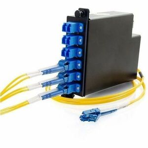 C2G 32.8ft (10m) LC-LC 9/125 OS2 Duplex Single-Mode PVC Fiber Optic Cable - Yellow - 32.81 ft Fiber Optic Network Cable fo