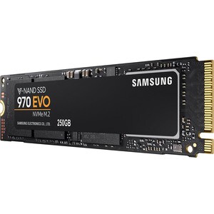 Samsung 970 EVO MZ-V7E250BW 250 GB Solid State Drive - M.2 2280 Internal - PCI Express (PCI Express 3.0 x4) - 3400 MB/s Ma