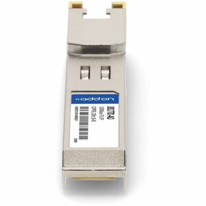 AddOn HP J8177D Compatible TAA Compliant 10/100/1000Base-TX SFP Transceiver (Copper, 100m, RJ-45) - 100% compatible and gu
