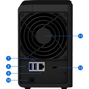 Synology DiskStation DS218. Tipo: NAS. Tipo de chassis: PC. Classe do dispositivo: Home & Home Office. Família de processa