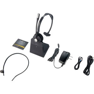 Jabra Engage 75 Mono Wireless Over-the-head Mono Headset - Monaural - 15000 cm - Bluetooth/DECT - 40 Hz to 16 kHz - Electr