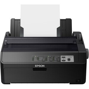 Epson LQ-590II NT 24-pin Dot Matrix Printer - Monochrome - Energy Star - 584 cps Mono - USB - Parallel - Serial - Fast Eth