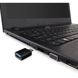 V7 V7U3C2A-BLK-1E Datentransferadapter - Schwarz