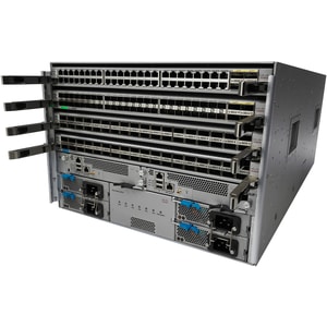 Cisco Nexus 9000 9504 Manageable Switch Chassis - Refurbished - 3 Layer Supported - Modular - 7U - Rack-mountable