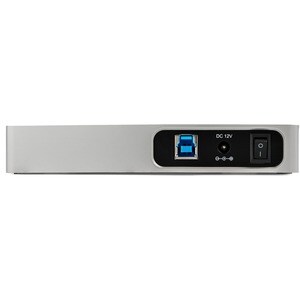 StarTech.com USB Hub - USB Type B - Desktop - Black, Silver - UASP Support - 7 Total USB Port(s) - 5 USB 3.0 Port(s) - PC,