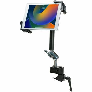 CTA Digital Heavy-Duty Pole Clamp for 7-14 Inch Tablets, including iPad 10.2-inch (7th/ 8th/ 9th Generation) - 1 Display(s