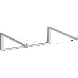 Rain Design mBar Pro Foldable Laptop Stand - Silver - Take it easy. Designed to let you work comfortably, on the go. mBar 