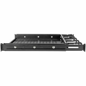 Eaton Tripp Lite Series SmartRack Cantilevered Steel Rack Shelf - 1U, Vented, Integrated Cable Rings, 14.2 in. Deep, Holds
