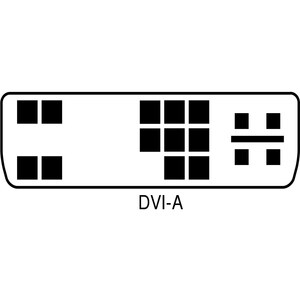 4XEM DVI to VGA Video Cable Adapter - 15 feet - DVI/VGA for Video Device, MAC, Computer - 15 ft - 1 x HD-15 Male VGA - 1 x