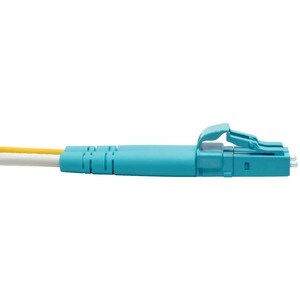Eaton Tripp Lite Series 100G Duplex Multimode 50/125 OM5 Fiber Optic Cable, Lime Green, LC/LC, 1 m (3.3 ft.) - Fiber Optic