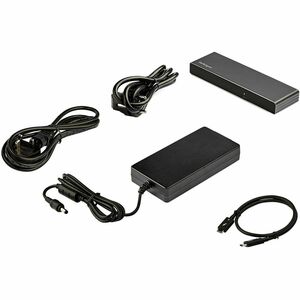 StarTech.com Thunderbolt 3 Dock - Dual 4K 60Hz Monitor TB3 Docking Station with DisplayPort, HDMI & 1080p VGA - 85W Power