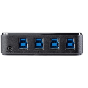 StarTech.com 4X4 USB 3.0 Peripheral Sharing Switch - USB Switch for Mac / Windows / Linux - 4 Port USB 3.0 Switch - USB A/